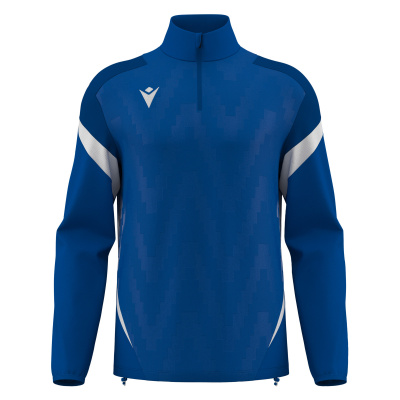 Толстовка тренировочная HOLLOW TRAINING 1/4 ZIP TOP ROYAL BLUE/WHITE