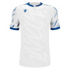 Футболка спортивная MACRON THEMIS ECO SHIRT WHITE/ROYAL BLUE