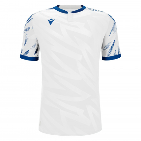 Футболка спортивная MACRON THEMIS ECO SHIRT WHITE/ROYAL BLUE