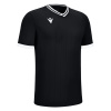 Футболка спортивная MACRON HALLEY SHIRT BLACK/WHITE