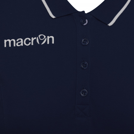 Поло спортивное женское MACRON DESI POLO NAVY/WHITE