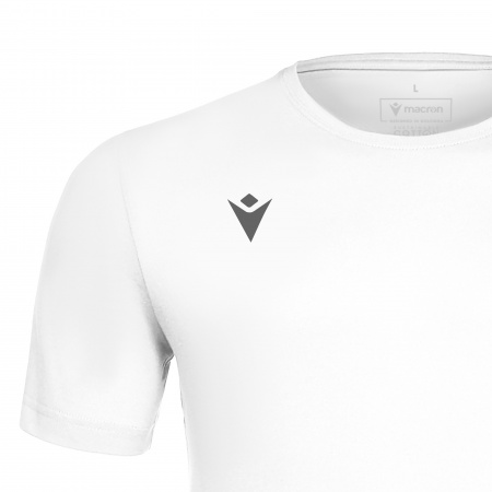 Футболка спортивная х/б MACRON BOOST ECO T-SHIRT WHITE