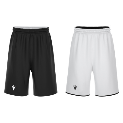 Шорты баскетбольные MACRON X500 SHORTS BLACK/WHITE