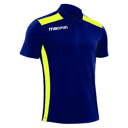 Поло парадное MACRON FOLK POLO NAVY/YELLOW