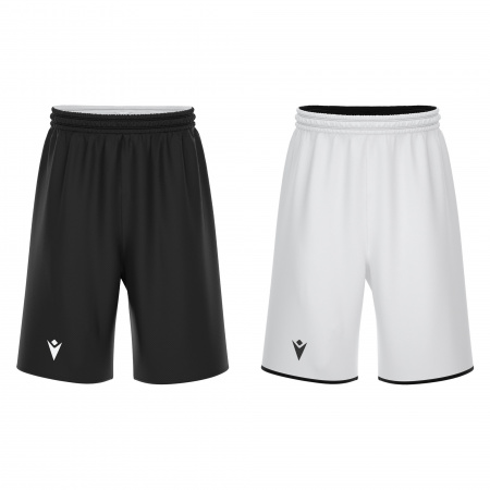 Шорты баскетбольные MACRON X500 SHORTS BLACK/WHITE