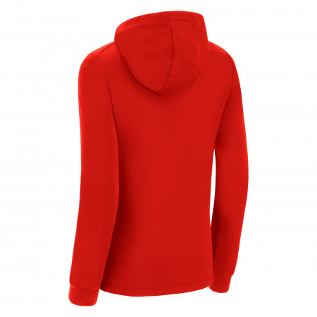 Олимпийка парадная женская MACRON BASTET FULL ZIP TOP RED/WHITE