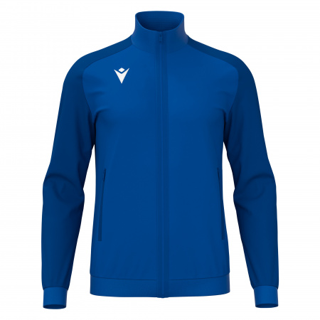 Олимпийка парадная MACRON ANUBIS FULL LENGTH ZIP TOP ROYAL BLUE/DARK ROYAL BLUE