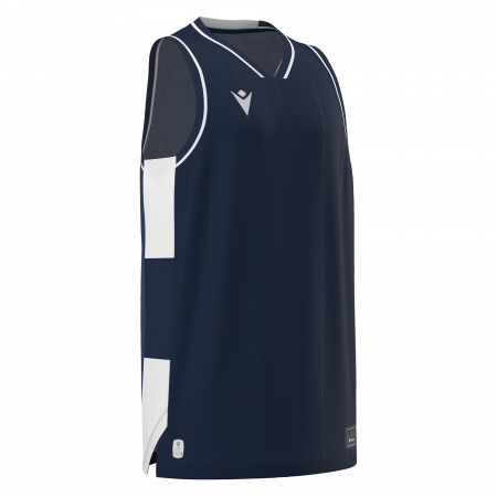 Майка спортивная MACRON CARBON ECO SHIRT NAVY/WHITE
