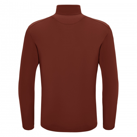 Толстовка тренировочная MACRON PIAVE TRAINING 1/4 ZIP TOP CARDINAL/WHITE