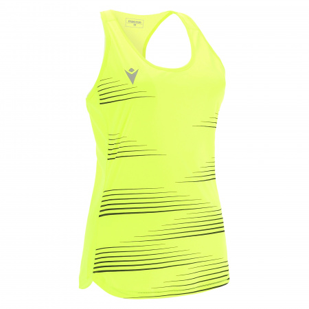 Майка MACRON DOLLY SINGLET NEON YELLOW/BLACK