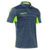 Футболка спортивная MACRON TABIT SHIRT ANTHRACITE/NEON YELLOW