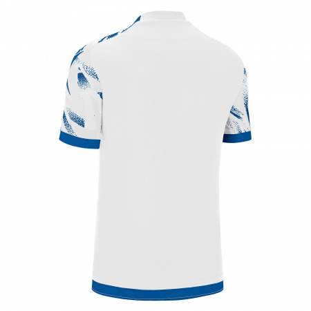 Футболка спортивная MACRON THEMIS ECO SHIRT WHITE/ROYAL BLUE