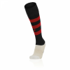 Гетры футбольные MACRON HOOPS BLACK/RED