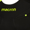 Футболка спортивная MACRON ARCTURUS SHIRT BLACK/NEON YELLOW