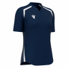 Футболка спортивная женская MACRON ANDURIL SHIRT NAVY/WHITE
