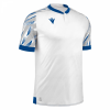 Футболка спортивная MACRON THEMIS ECO SHIRT WHITE/ROYAL BLUE