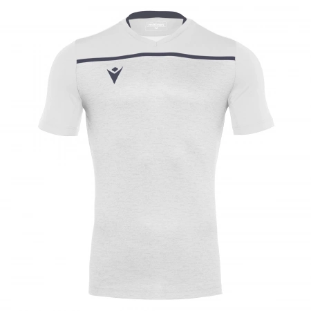 Футболка спортивная MACRON DENEB SHIRT WHITE/ANTHRACITE