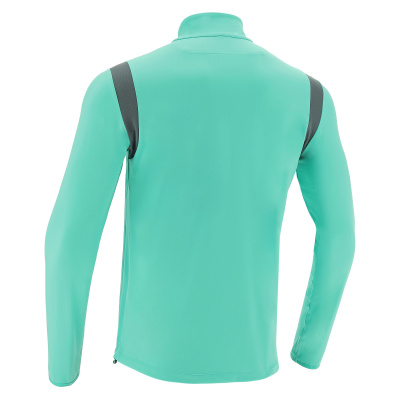 Толстовка тренировочная MACRON PURUS TRAINING 1/4 ZIP TOP TURQUOISE/ANTHRACITE