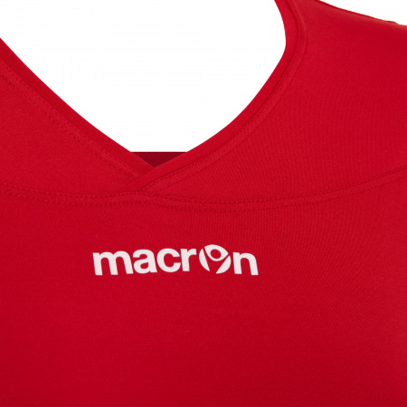 Майка спортивная MACRON MERCURY SLEEVELESS SHIRT RED/WHITE
