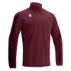 Толстовка тренировочная MACRON ARNO TRAINING 1/4 ZIP TOP CARDINAL/DARK CARDINAL