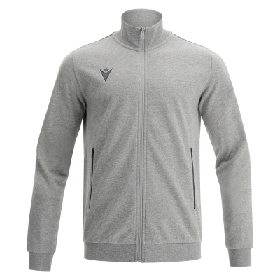 Олимпийка спортивная MACRON BEAT FULL ZIP SWEATSHIRT GREY MELANGE