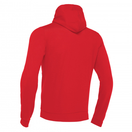 Олимпийка спортивная MACRON CELLO FULL ZIP HOODED SWEATSHIRT RED
