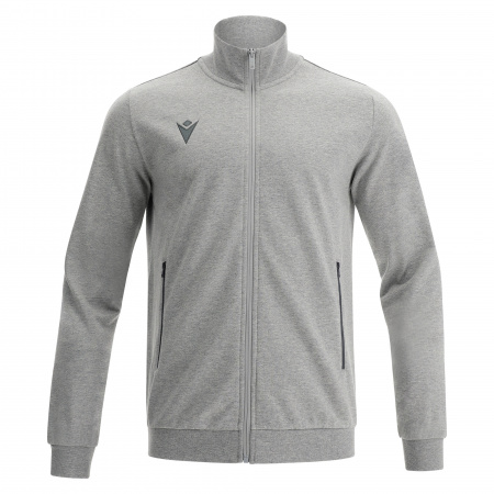 Олимпийка спортивная MACRON BEAT FULL ZIP SWEATSHIRT GREY MELANGE