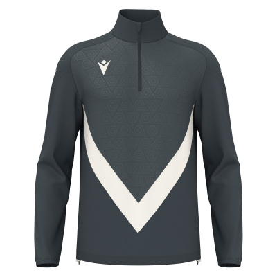 Толстовка тренировочная MACRON ANDUIN TRAINING 1/4 ZIP TOP ANTHRACITE/OFFWHITE
