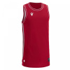 Майка спортивная MACRON PLUTONIUM ECO SHIRT RED/DARK RED/WHITE