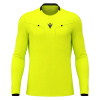 Футболка судейская проф. MACRON FRISK SHIRT LS NEON YELLOW/BLACK