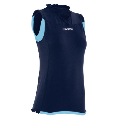 Майка спортивная MACRON XENON SLEEVELESS SHIRT NAVY/COLUMBIA