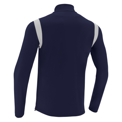 Толстовка тренировочная MACRON PURUS TRAINING 1/4 ZIP TOP NAVY/WHITE