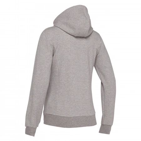 Олимпийка спортивная женская MACRON LYRE FULL LENGHT ZIP HOODED SWEATSHIRT GREY