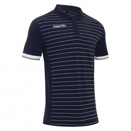 Поло парадное MACRON JUNGLE POLO NAVY/WHITE