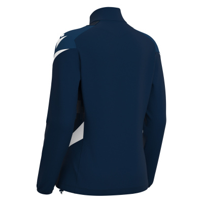 Толстовка тренировочная женская LEONA TRAINING 1/4 ZIP TOP NAVY/WHITE