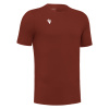 Футболка спортивная х/б MACRON BOOST ECO T-SHIRT CARDINAL