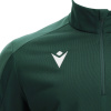 Толстовка тренировочная MACRON ARNO TRAINING 1/4 ZIP TOP BOTTLE GREEN/LIGHT BOTTLE GREEN