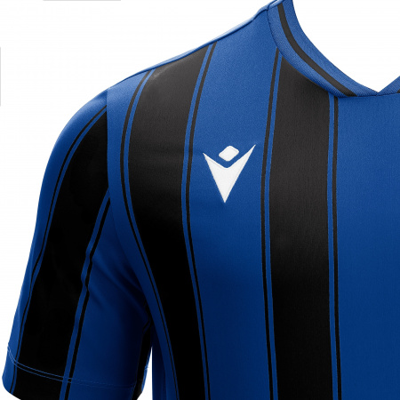Футболка спортивная MACRON SCEPTRUM SHIRT ROYAL BLUE/BLACK