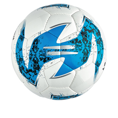Мяч футбольный тренировочный MACRON TULE XI N.5 BALL WHITE/NEON BABY BLUE