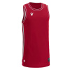 Майка спортивная MACRON PLUTONIUM ECO SHIRT RED/DARK RED/WHITE