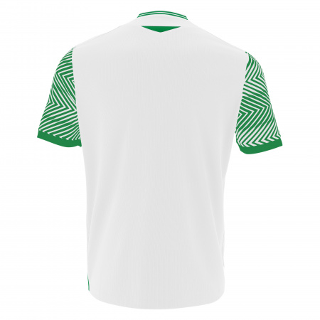 Футболка спортивная MACRON TUREIS ECO SHIRT WHITE/GREEN