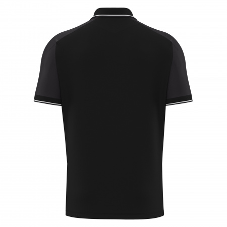 Поло парадное MACRON ECHOES POLO BLACK/WHITE