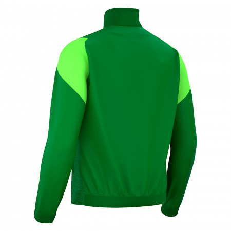 Олимпийка спортивная MACRON PROMETHEUS FULL LENGTH ZIP TOP GREEN/NEON GREEN