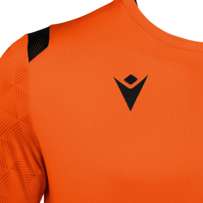 Футболка спортивная AQUARIUS SHIRT NEON ORANGE/BLACK
