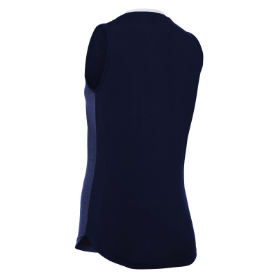 Майка спортивная MACRON THALLIUM SLEEVELESS SHIRT NAVY/WHITE