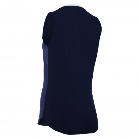 Майка спортивная MACRON THALLIUM SLEEVELESS SHIRT NAVY/WHITE